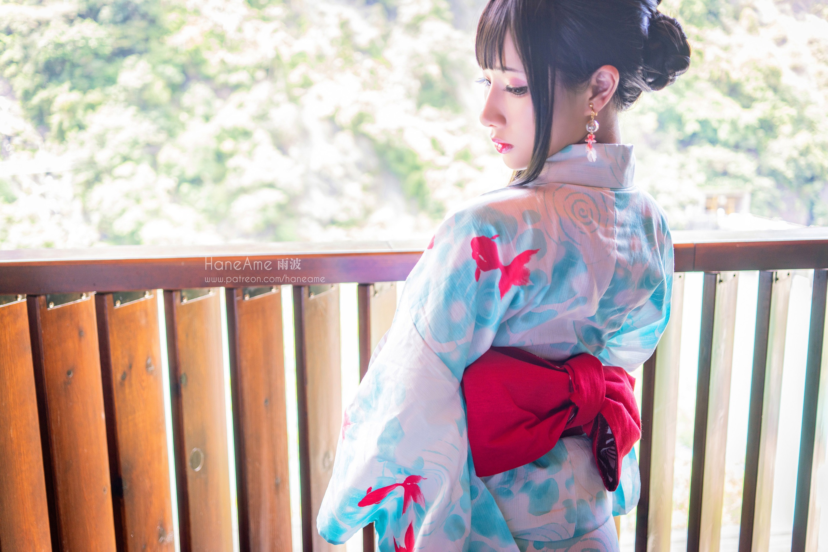 图片[1]-雨波HaneAme – NO.328 溫泉[100P]-XikXak